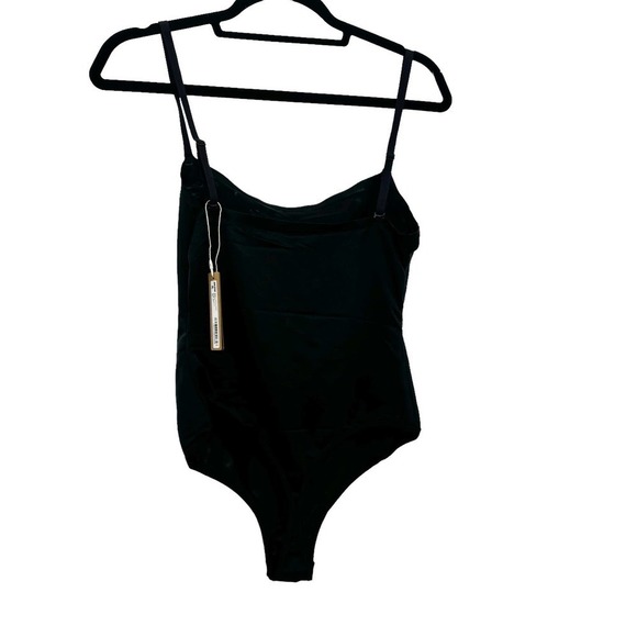 Skims Barely There Shapewear Bodysuit Onyx Black Size L NWT - Picture 3 of 11